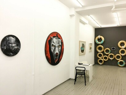 Spring 2017 Group Show, Exhibition view. Courtesy of Lyle O. Reitzel Gallery