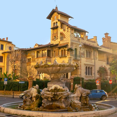 Piazza Mincio, Quartiere Coppedè