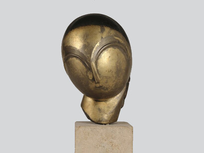 Danaide, 1919. Escultura en bronce. Constantin Brâncuși. Centre Pompidou, París. Foto AKEZ