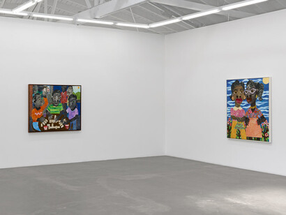 Evita Tezeno, Coming home: a gathering of voices, exhibition view. Courtesy of Luis De Jesus Los Angeles 