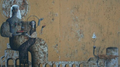 Vergine nera del melograno