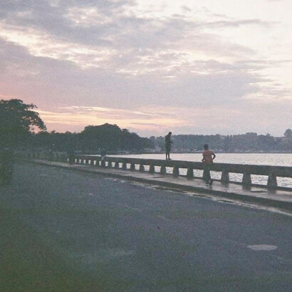 A roadside in São Tomé and Príncipe