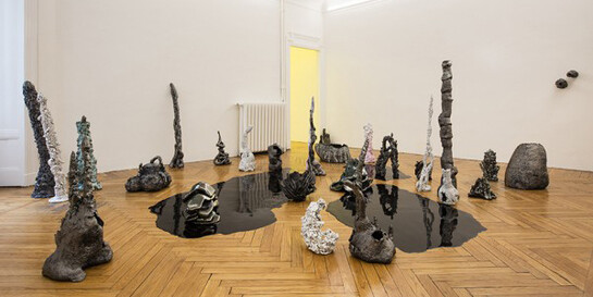 And These Crystals Are Just like Globes of Light. Courtesy of Federica Schiavo Gallery 