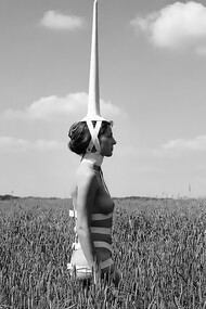 Rebecca Horn, a German artist (1944–2024), created Unicorn, a seminal body-based work in 1970