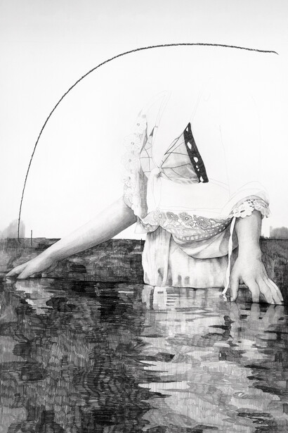 Valentina Biasetti, liaison#2, 2021, carta, 42x59cm, courtesy by Valentina Biasetti, credits No Title Gallery