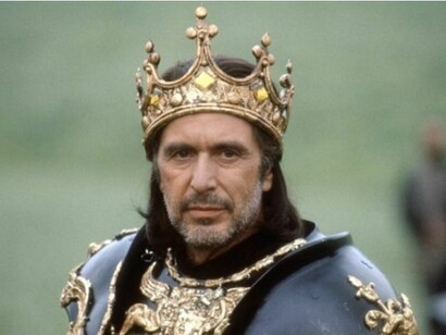 Al Pacino in Looking for Richard, di Al Pacino nel suo primo film come regista, 1996