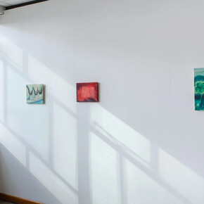 Steph Arrowsmith, The day is waiting for you, exhibition view. Courtesy of Jhana Millers Gallery