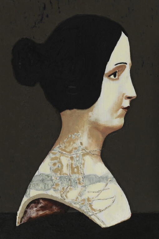 Mamma Andersson, Lovelorn, 2014, Oil on panel, 36 5/8 x 24 inches (93 x 61 cm)