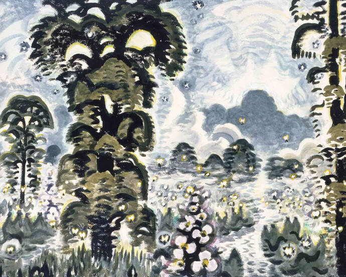 Charles E. Burchfield. Reproduced with permission from the Charles E. Burchfield Foundation and the Burchfield Penney Art Center