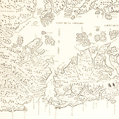 Chiloé, mapa antiguo