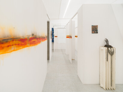 Marcin Dudek, exhibition view of Nest at Harlan Levey Projects, Brussels, 2026. Courtesy of the artist and Harlan Levey Projects. Photo by Shivadas de Schrijver