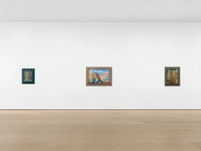Steven Shearer, My moody muse, exhibition view. Courtesy of David Zwirner Gallery