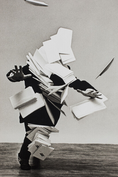Vincenzo Agnetti. Surplace, 1979. Courtesy Archivio Vincenzo Agnetti