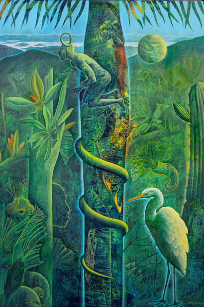 Rafael Trelles, Caliban IX (detail), 2026. Courtesy of October Gallery