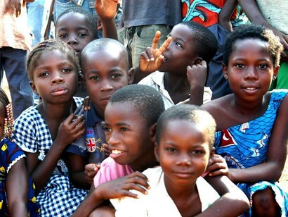 Bambini del Burkina Faso