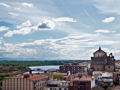Vista aérea de Talavera de la Reina, Toledo