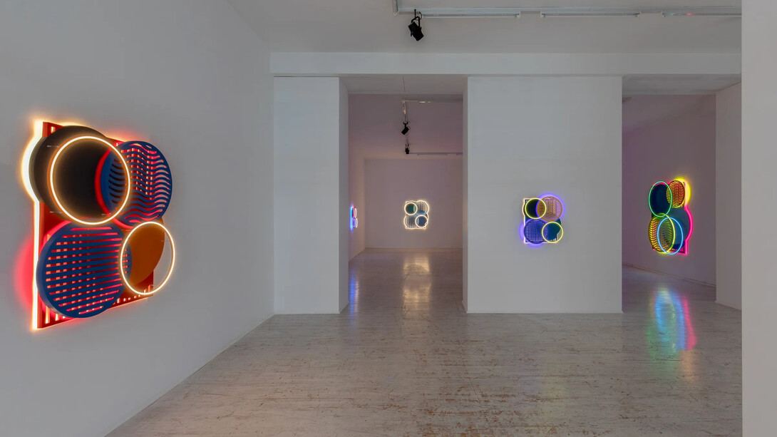 Erik Saglia, Spaced out, exhibition view. Courtesy of Thomas Brambilla Gallery