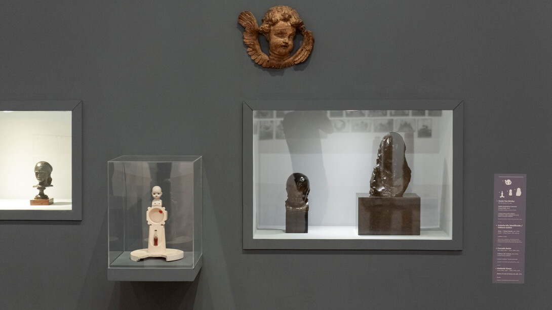 Vari artisti,La forma dell'estremità, vista della mostra. Per gentile concessione della Pinacoteca