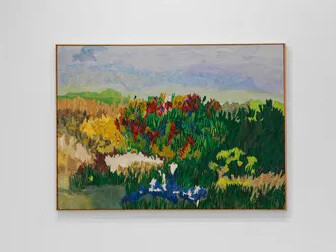 Kerstin Hans, Sommardyner [Summer dunes], exhibition view. Courtesy of Nathalie Karg Gallery 