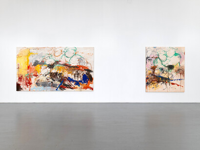 Lola Stong-Brett, Sometime somewhere someone is dancing, exhibition view. Courtesy of James Fuentes