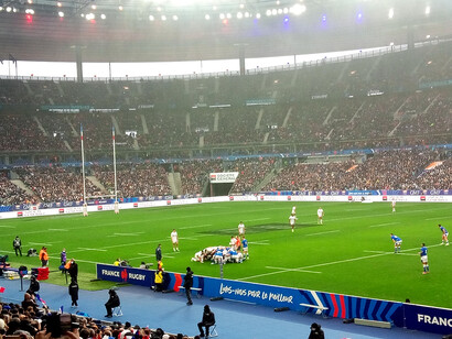 Les Bleus. Les jeux, qu’il veut gagner, seront une étape cruciale dans son parcours et l’Euro qui suit servira de confirmation © Daieuxetdailleurs - Own work, CC BY-SA 4.0