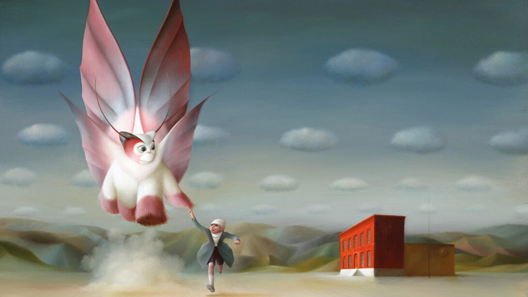 Éric Puybaret, Zé (detail), 2023. Courtesy of Philippe Labaune Gallery