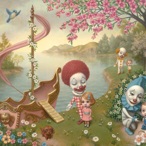 The Isle of Joy 46 x 60 cm - 18 x 24 in
Oil on canvas 2015
