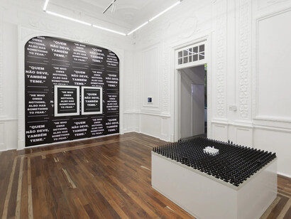 The Ocean is the Axis, 2024. Installation View. Courtesy of the artists and Mariane Ibrahim