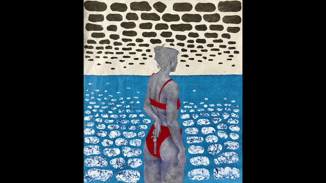 Yuqing Zhu, Two of Wands. Courtesy the artist and Elephant Room Gallery