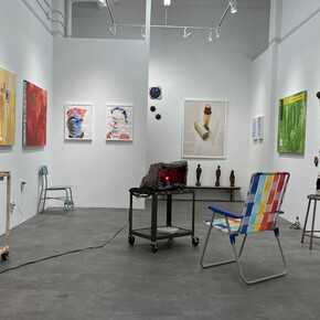 The Breaking Room, Nan Collymore, Julia Jalowiec and Pamela Sneed, installation view. Courtesy of Kates-Ferri Projects