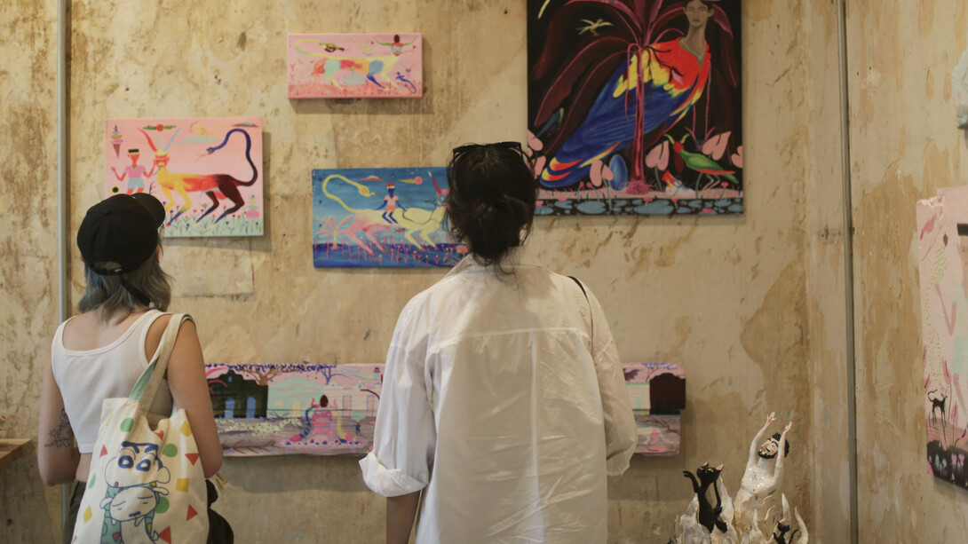 Various artists, Salón ACME No. 11, February 2024, exhibition view. Courtesy of Salón ACME. Photo by Alum Gálvez