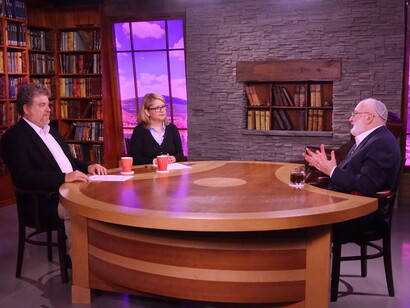 Manuel, Norma y el Dr. Laitman