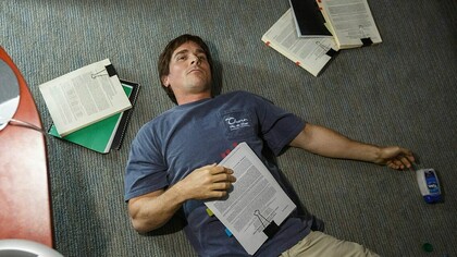 Christian Bale en una imagen de la película "La gran apuesta"