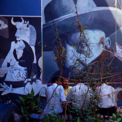 Baghdad, Accademia d'Arte, 2002, foto Claudia Zanfi