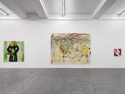 Tamuna Sirbiladze, Exhibition view. Courtesy of Galerie Eva Presenhuber