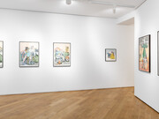 Paula Rego, Drawing from life, exhibition view. Courtesy of Galerie Lelong
