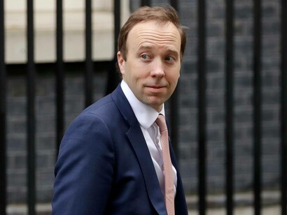 Former Conservative health secretary Matt Hancock wondering if the cameras are still there