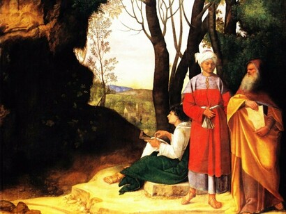 *I Tre Filosofi* di Giorgione  