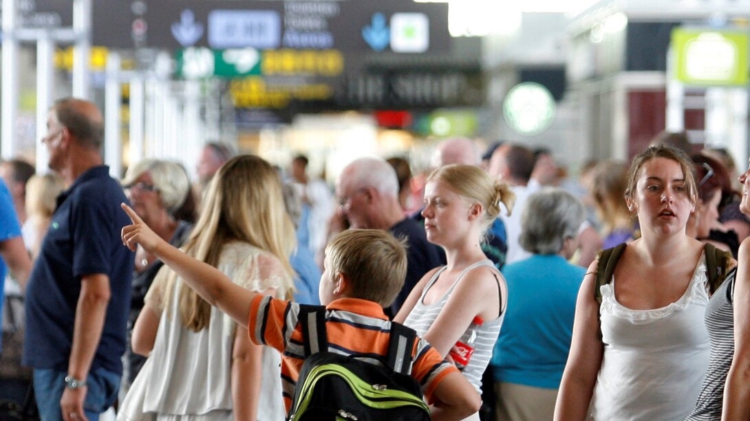 La terminal de un aeropuerto español