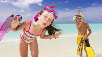 Holiday with children Source:Can Stock Photos
