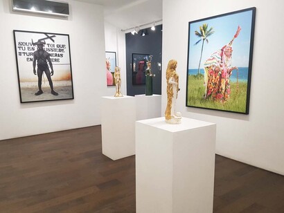 Claire Partington and Charles Freger. Courtesy of James Freeman Gallery