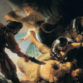 Rembrandt Harmensz van Rijn, The blinding of Samson, 1636. Courtesy of Städel Museum