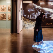 Into ocean and ice, exhibition view. Courtesy of New Zealand Maritime Museum