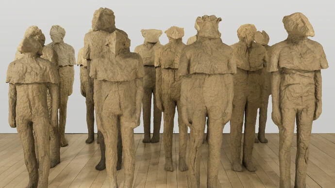 Magdalena Abakanowicz. Courtesy of Marlborough Gallery