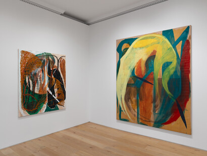 Jeremy Demester, Nile, exhibition view. Courtesy of Galerie Max Hetzler