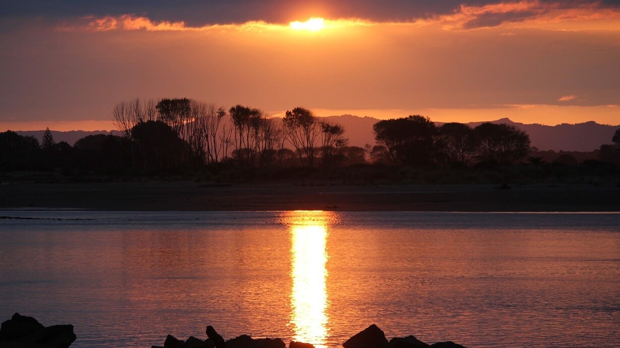 Paisagem na Nova Zelândia. Ao contrários de outras áreas do planeta, após a extinção dos dinossauros, a ilha não foi ocupada por mamíferos de grande porte. Registros fósseis indicam a existência de pouquíssimos mamíferos primitivos, inclusive espécies de morcegos que não voavam e caminhavam no solo das florestas