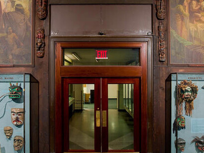 Hall of Northwest Coast Indians. Courtesy of American Museum of Natural History