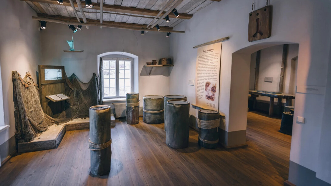 The Livs of the Gauja, exhibition view. Courtesy of Turaida Museum Reserve