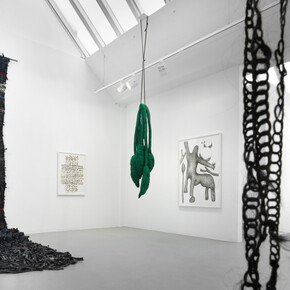 Farkhondeh Shahroudi, Widerruf (Revocation), exhibition view. Courtesy of Galerie Barbara Thumm