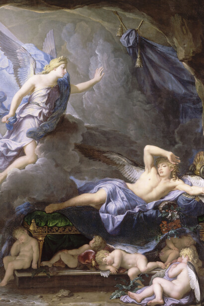 René-Antoine Houasse, Morfeo despierta cuando Iris se acerca